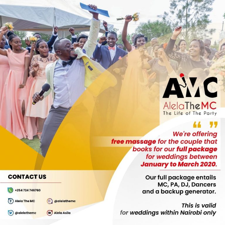 Alela the MC Wedding Package Poster